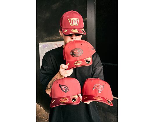 Cap New Era - NFL 2026 Sideline 9SEVENTY Stretch-Snap - Washington Commanders - Team Color