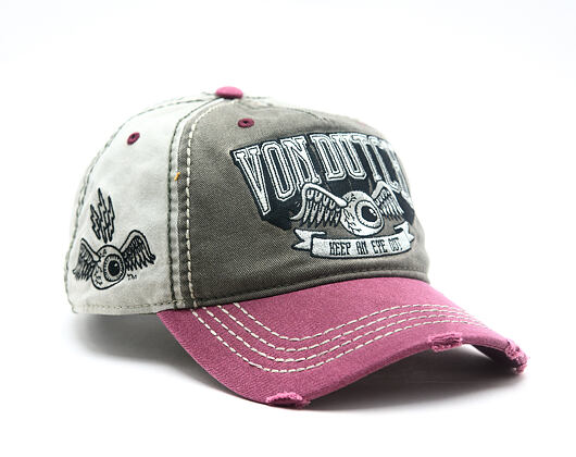 Cap Von Dutch - Baseball - Embroidery - Red / Green