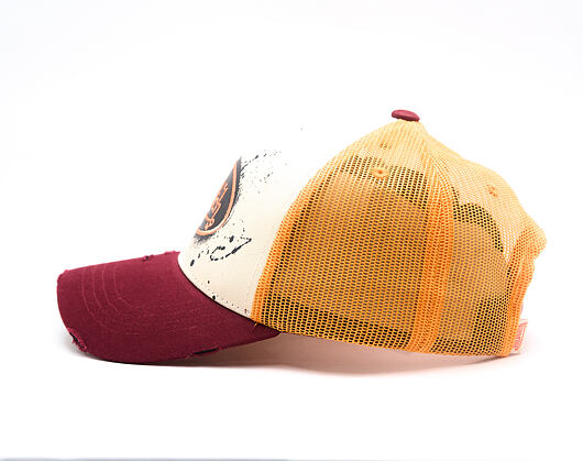 Cap Von Dutch - Baseball - Print & Embroidery - Red / Yellow
