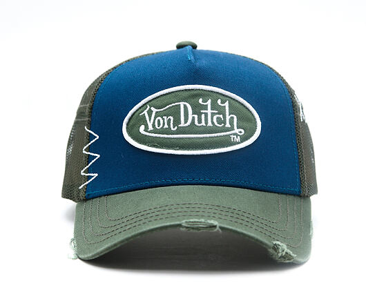 Cap Von Dutch - Oval Patch Trucker - Blue / Green