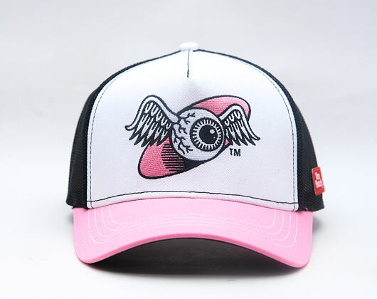 Womens Cap Von Dutch - Baseball - Embroidery - White / Pink