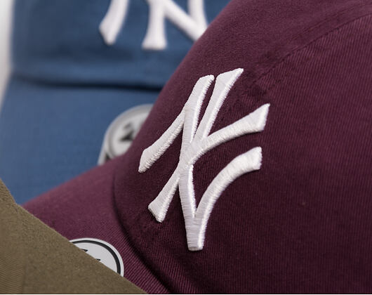 Cap '47 Brand - MLB Clean Up - NY Yankees - Plum