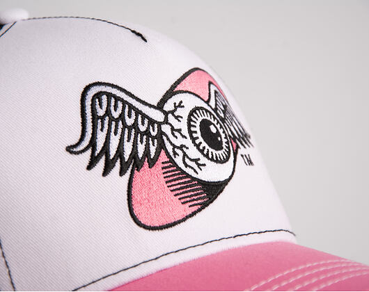 Womens Cap Von Dutch - Baseball - Embroidery - White / Pink