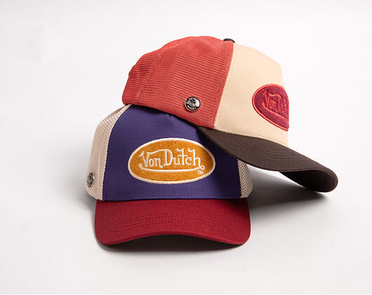 Cap Von Dutch - Baseball - Patch Premium - Red / Purple