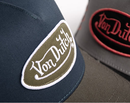 Cap Von Dutch - Oval Patch Trucker - Blue / Green