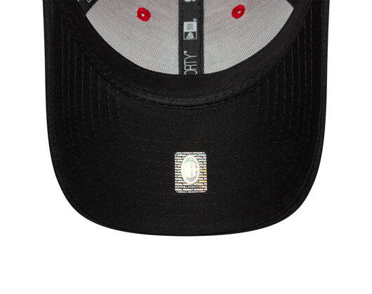 Kids Cap New Era - Contrast Stitch 9FORTY - AC MILAN - Scarlet