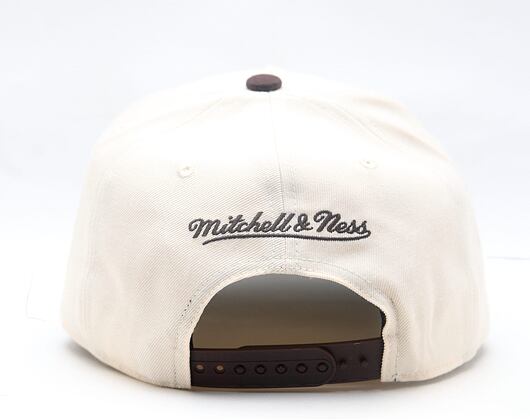 Cap Mitchell & Ness - NBA Brown And Cream Pro Snapback Hwc - Toronto Raptors - Cream