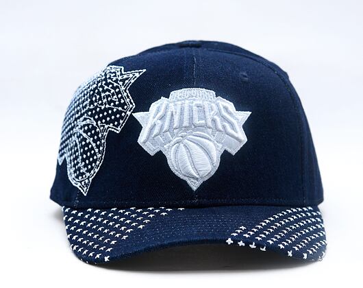 Cap Mitchell & Ness - NBA Run Stitch Pro Snapback - New York Knicks - Blue