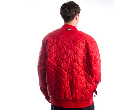 Jacket Champion - Varsity Red Bomber Jacket
