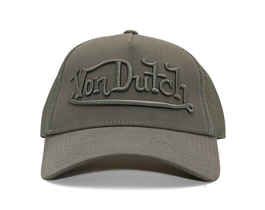 Cap Von Dutch - 3D Embroidery Logo Baseball - Taupe
