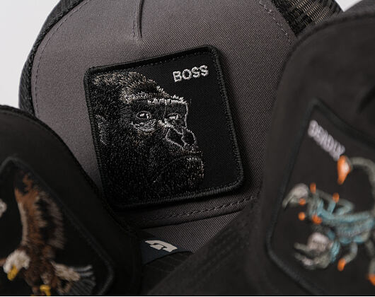 Kids Cap Goorin - The Boss Trucker Mini - Gorilla - Oil