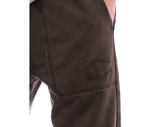 Sweatpants Champion - Washed Black Elastic Cuff Pants