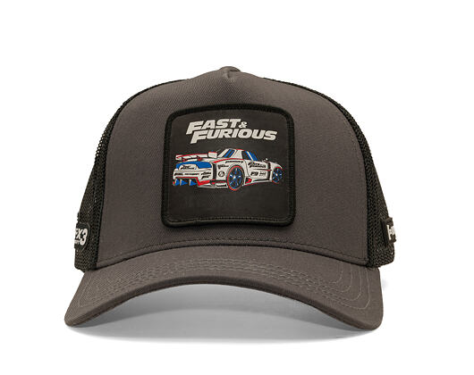 Cap Capslab - Fast & Furious Trucker - Tokyo Drift - Grey / Black