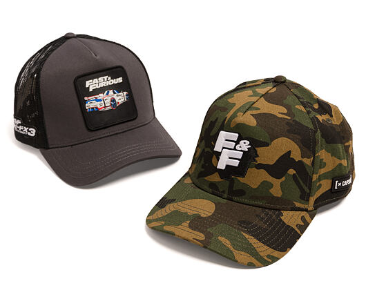 Cap Capslab - Fast & Furious A-Frame - F&F Logo - Camo