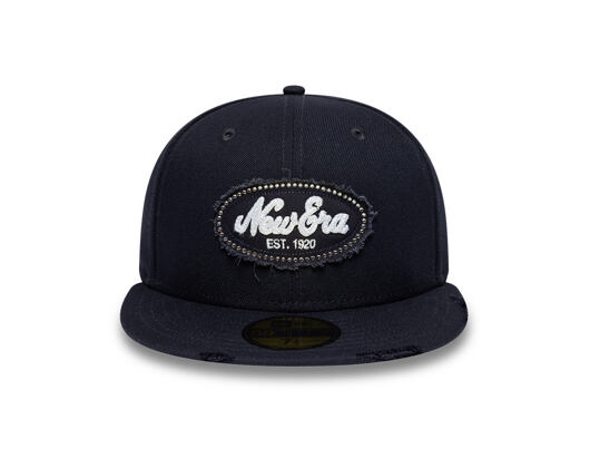 Cap New Era - Branded Gem Patch Distress 59FIFTY - Black