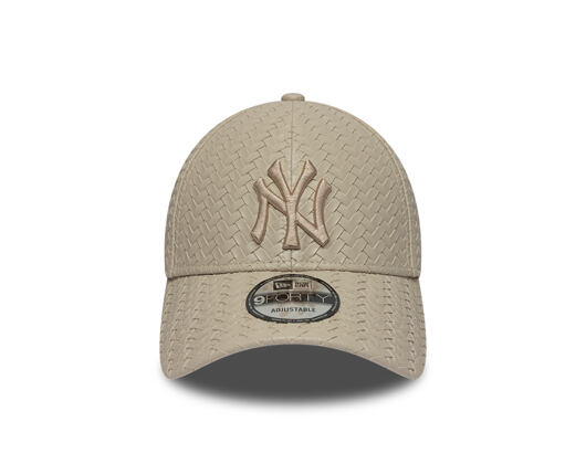 Cap New Era - MLB Pu Weave 9FORTY - NY Yankees - Stone