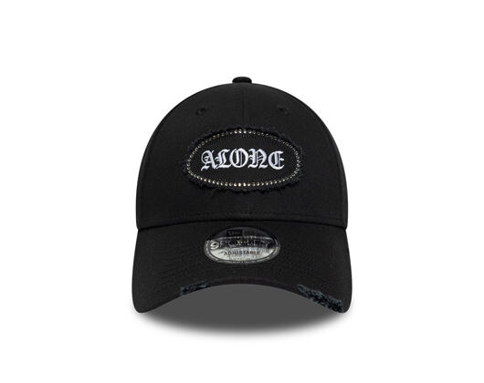 Cap New Era - Branded Gem Patch Distress 9FORTY - Black
