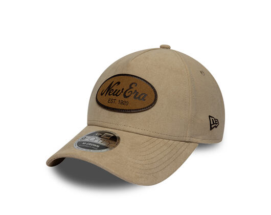 Cap New Era - Branded Faux Suede 9FORTY M-CROWN - Stone