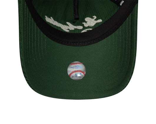 Cap New Era - MLB Cord Script 9TWENTY A-Frame - LA Dodgers - Cilantro Green