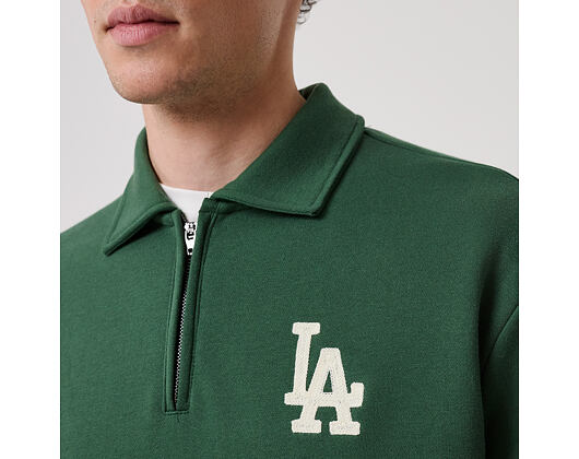 Sweatshirt New Era - MLB Quarter Zip - LA Dodgers - Cilantro Green