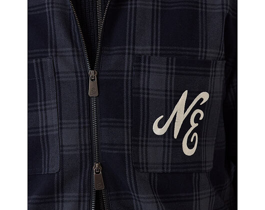 Jacket New Era - Branded Shacket - Navy