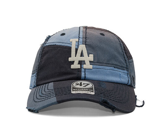 Cap '47 Brand - MLB Worn In Patched CLEAN UP - LA Dodgers - Navy