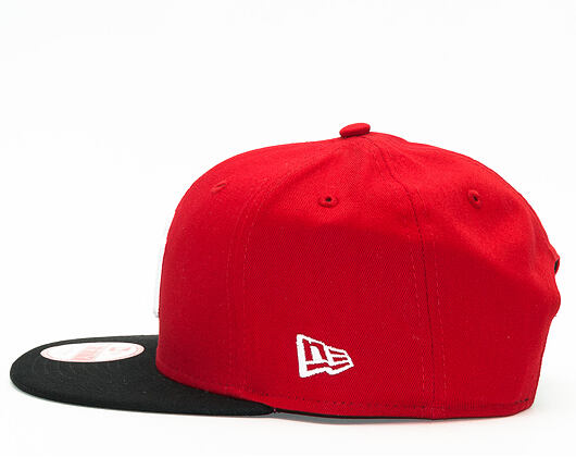New Era 9FIFTY Cotton Block New York Yankees Snapback Scarlet / Black Cap