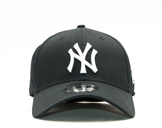 New Era League Basic New York Yankees Navy White 39THIRTY Stretchfit Cap