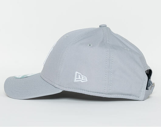 New Era 9FORTY MLB League Basic New York Yankees Strapback Grey / White Cap