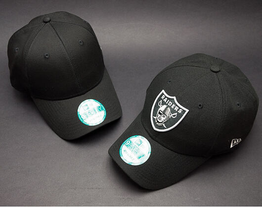 New Era 9FORTY Flag Collection Black/White Strapback Cap