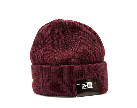 New Era Lightweight Patch Maroon Winter Beanie