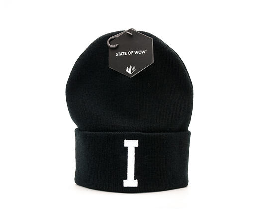 State of WOW India Black #AlphaCollection Winter Beanie