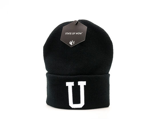 State of WOW Uniform Black #AlphaCollection Winter Beanie