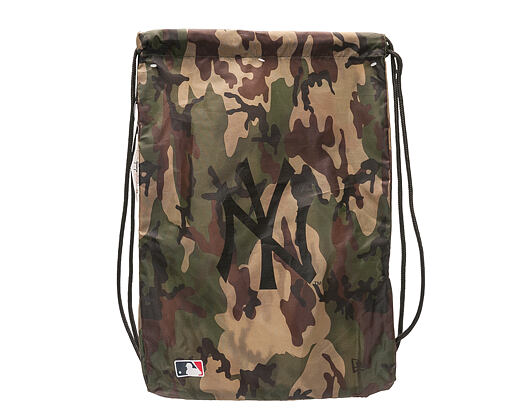 New Era Gym Sack New York Yankees Woodland Camo Backpack