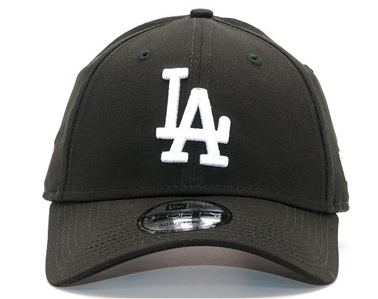 New Era League Essential Los Angeles Dodgers 9FORTY Black/White Strapback Cap