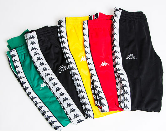 Kappa 222 Banda Rastoria Slim 303KUC0 965 Black/White Sweatpants