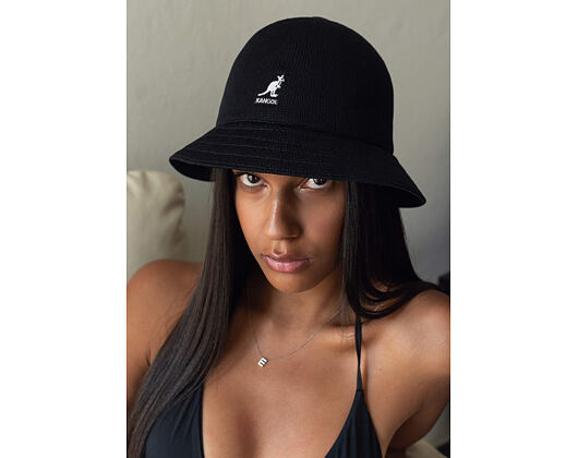Kangol K2094ST Tropic Casual Black BK001 Bucket Hat