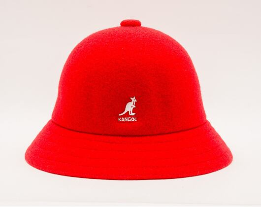Kangol Wool Casual Red K3451-RD608 Wool Bucket Hat