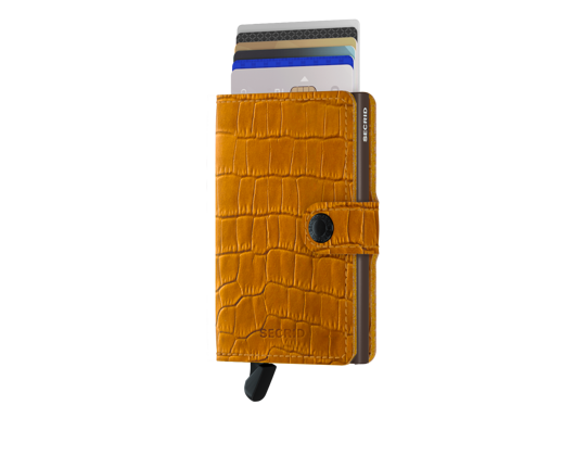 Secrid Miniwallet Cleo Ochre/Brown