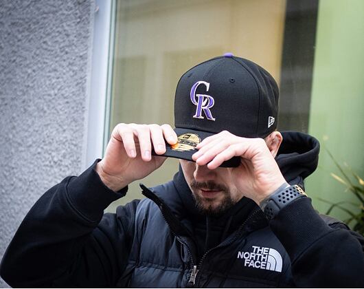 New Era 59FIFTY MLB Authentic Performance Colorado Rockies Fitted Team Color Cap