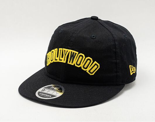 New Era Retro Crown 9FIFTY Team Heritage Hollywood Stars Black Cap