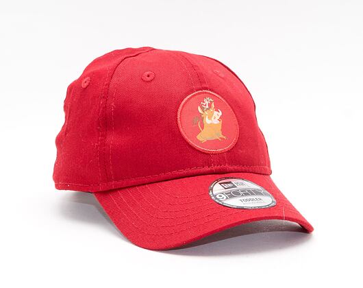 New Era 9FORTY Kids Character Logo Disney Strapback Scarlet
