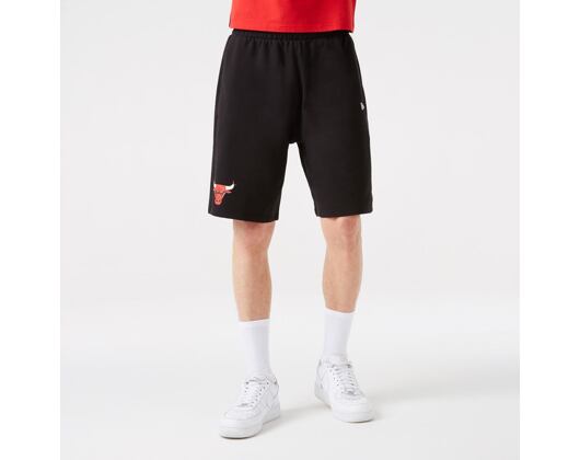 New Era NBA Team Logo Shorts Chicago Bulls Black
