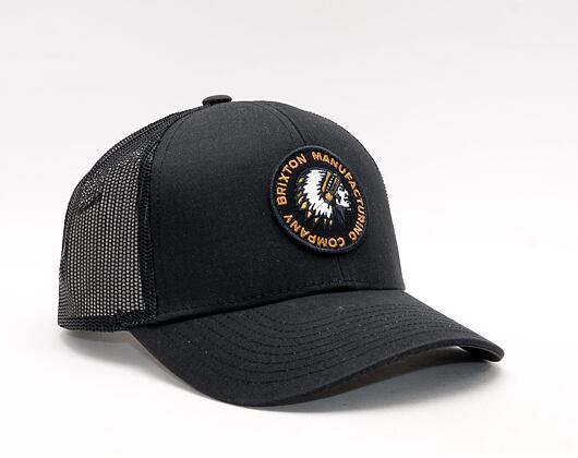 Brixton Rival Stamp X Mp Mesh Cap Black
