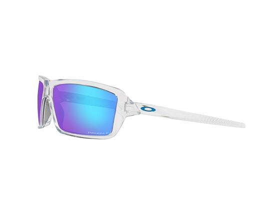 Oakley Cables - Polished Clear / Prizm Sapphire Polarized - OO9129-563 Sunglasses