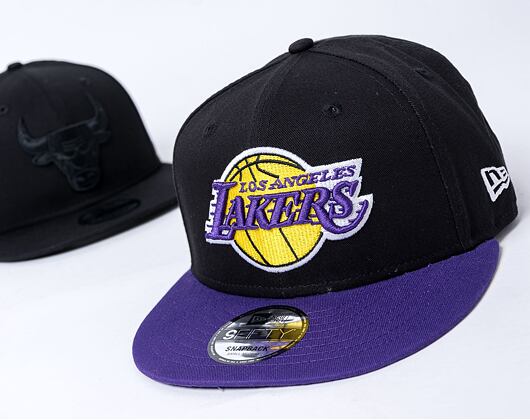 New Era 9FIFTY NOS Los Angeles Lakers Snapback Black / Team Color Cap