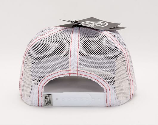 Von Dutch Cary Trucker Satin Black/White Cap
