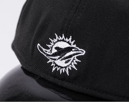 New Era 39THIRTY NFL22 Sideline Miami Dolphins Black / White Cap