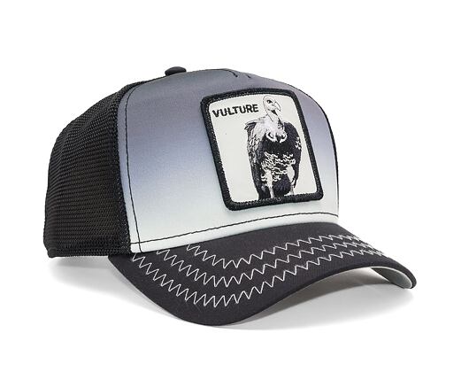 Kšiltovka Goorin - Back off Buzzard Trucker - Black