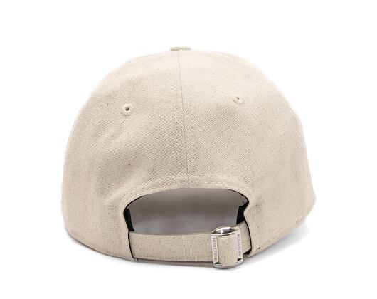 Kšiltovka New Era 9FORTY MLB Linen New York Yankees Stone / White